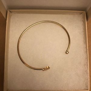 Pineapple Gold Cuff Bracelet